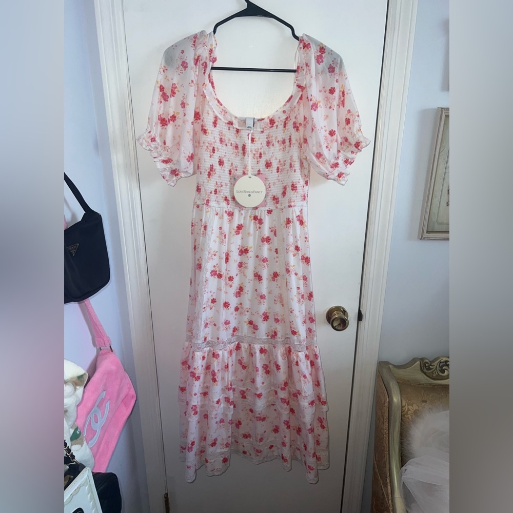 LoveShackFancy maxi dress